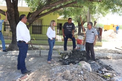 Se construye Desagüe Pluvial en Av. Gutiérrez y Eduardo Chávez