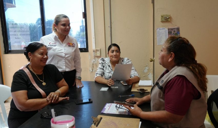 Continúan registros para los apoyos “Pensión Mujeres Bienestar” en Nueva Ciudad Guerrero